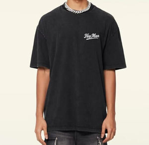 META PCs Oversized Graphic Tee in black