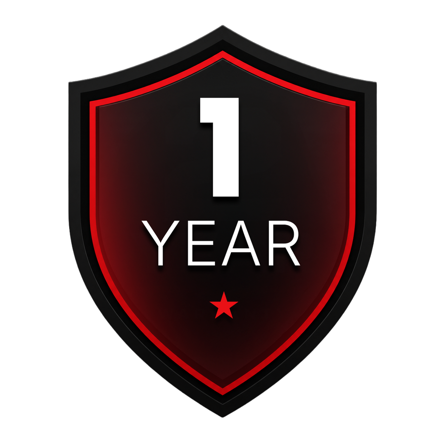 1-Year Warranty