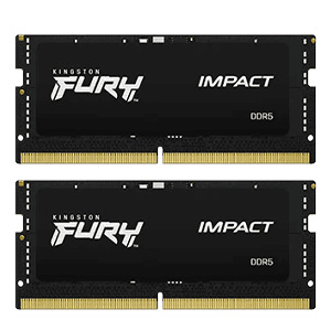 32GB KINGSTON FURY IMPACT SODIMM DDR5 4800MT/s (2x16GB)