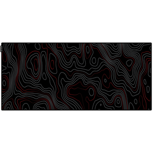 Topographic Deskmat (Black)