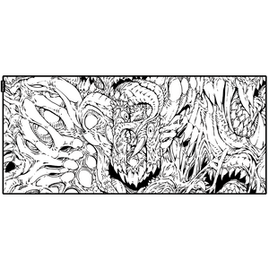 Hyperbeast Deskmat (White)