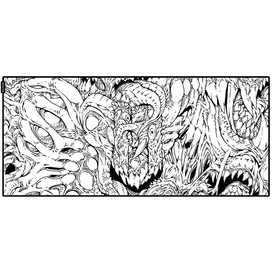 Hyperbeast Deskmat - White 900x400mm