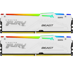 32GB Kingston FURY Beast DDR5 6000MT/s (2x16GB) - White